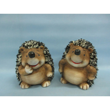 Hedgehog Shape Ceramic Crafts (LOE2530-C12)